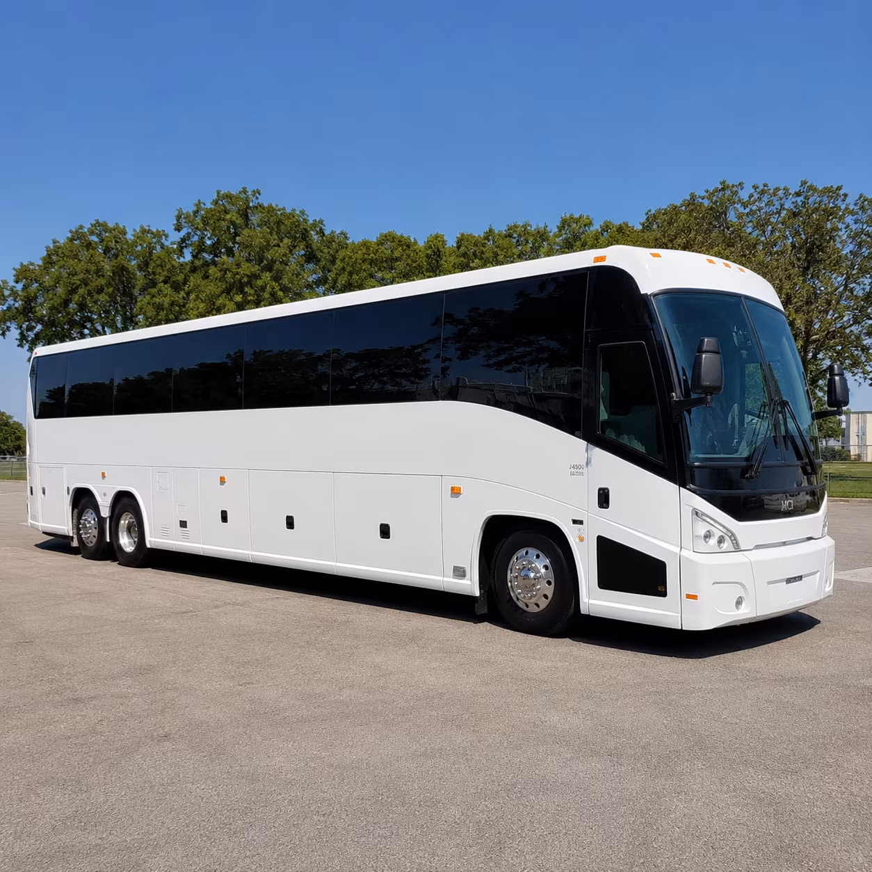 keizer charter bus rental exterior
